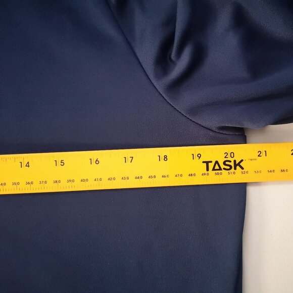 Nike Dri - Fit Ladies Navy Fleece Lined Scuba Hoodie - Picture 11 of 13